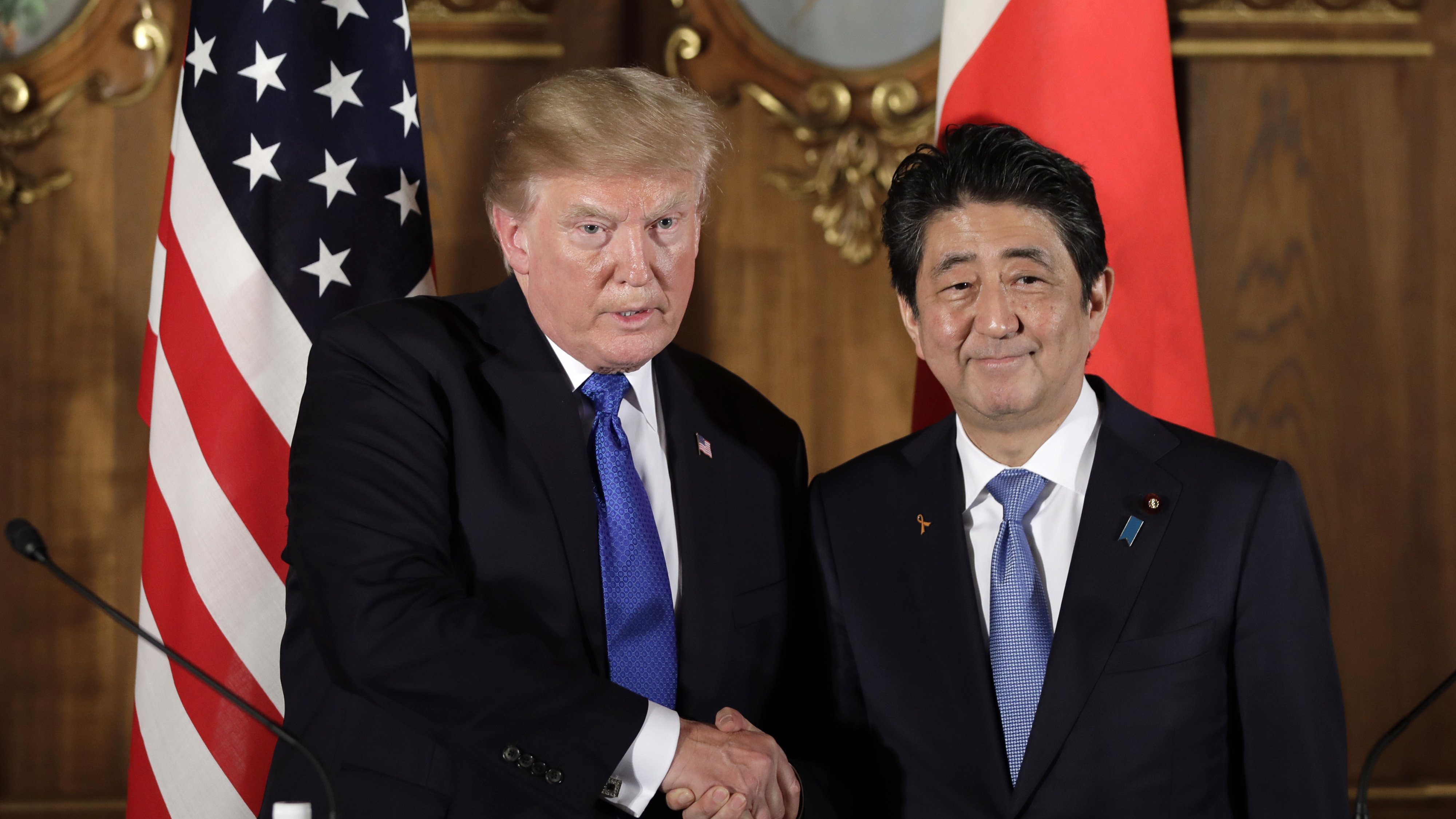 Trump, During Visit To Japan, Talks Trade And North Korea | WAMU