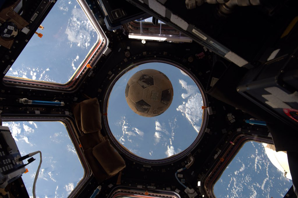 Soccer Ball That Survived Challenger Explosion Returns To High