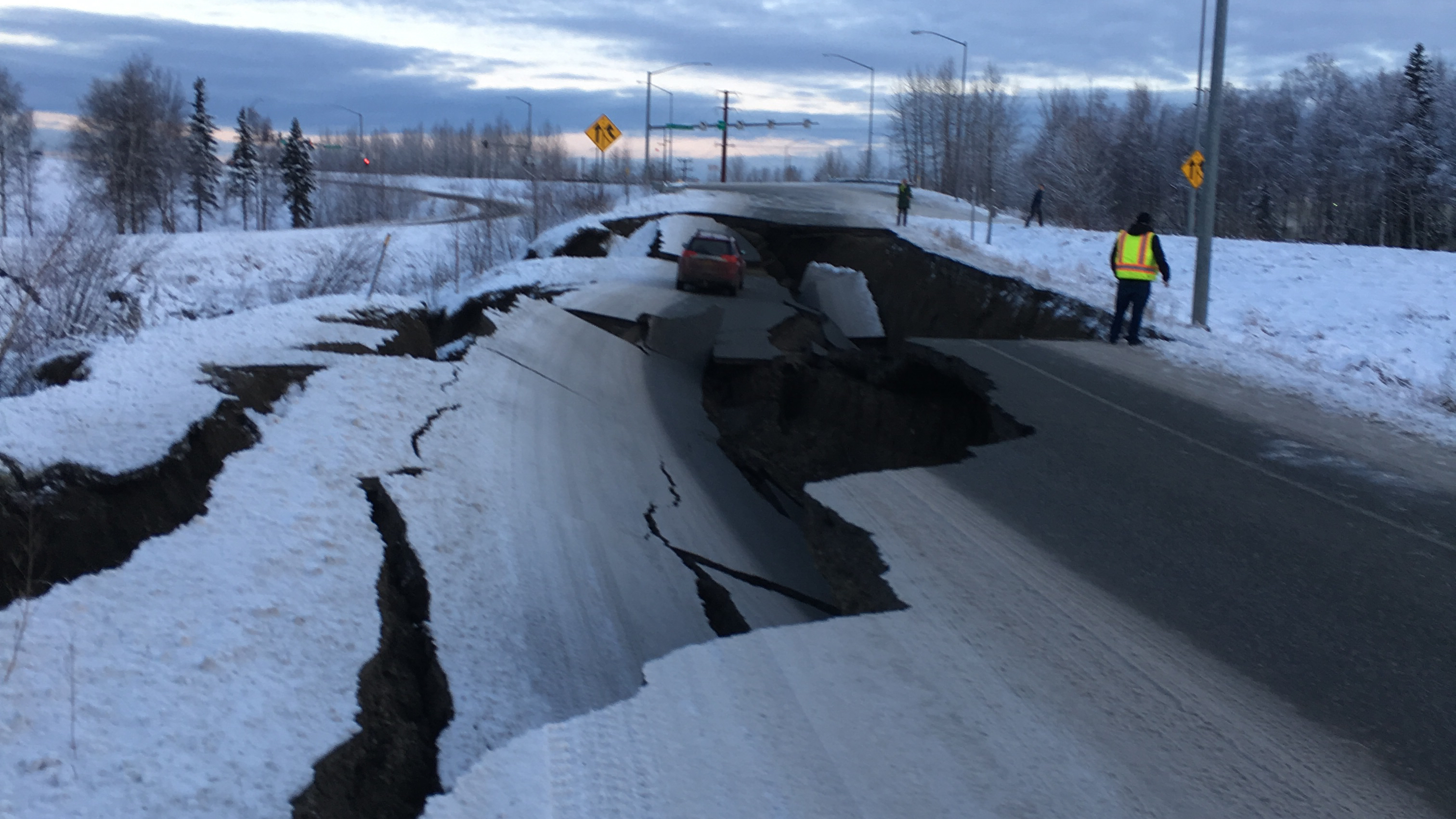 Magnitude 7.0 Earthquake Shakes Alaska, Damaging Roads, Buildings | WAMU
