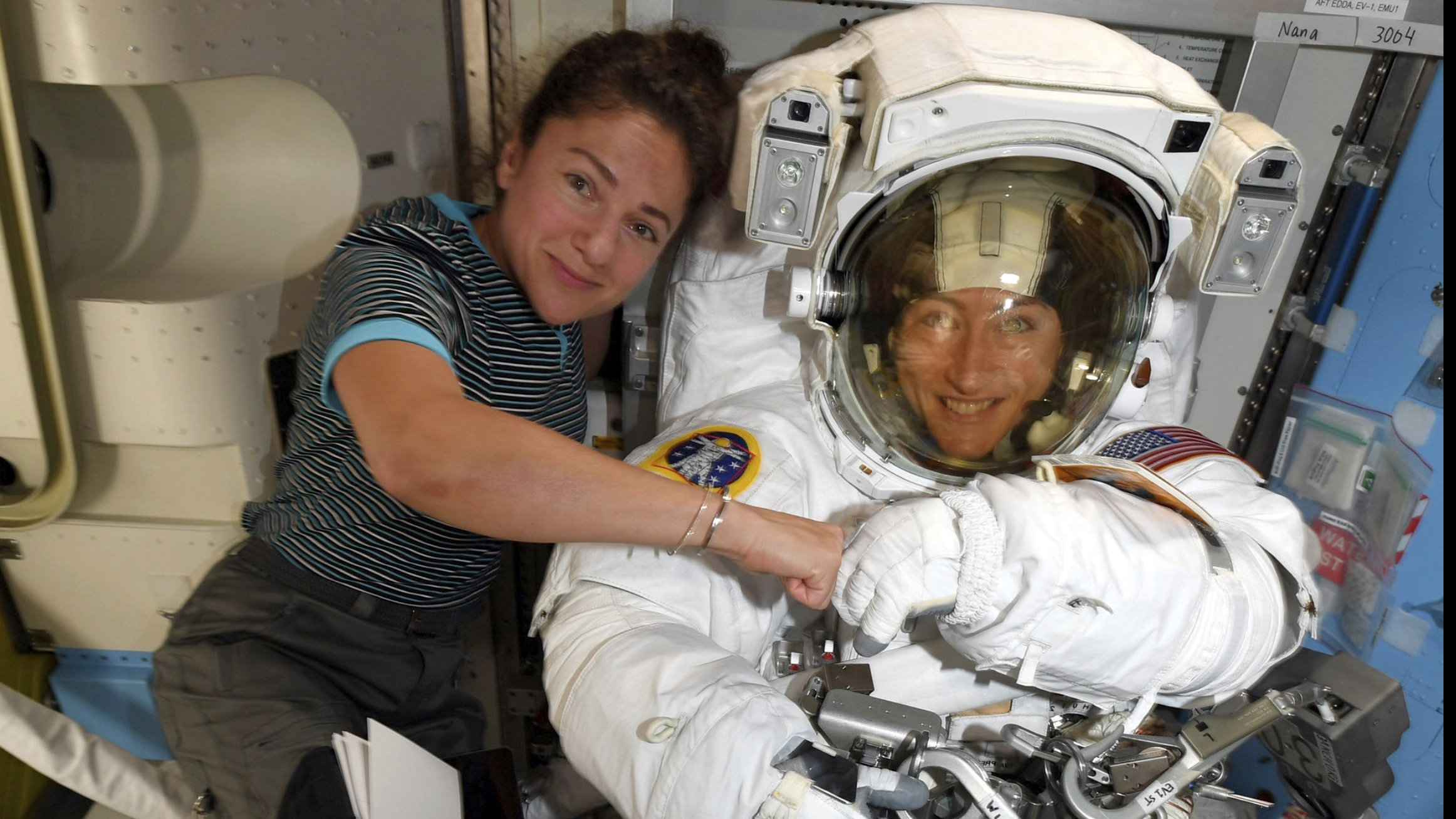 NASA's First AllFemale Spacewalk Set For Friday WAMU