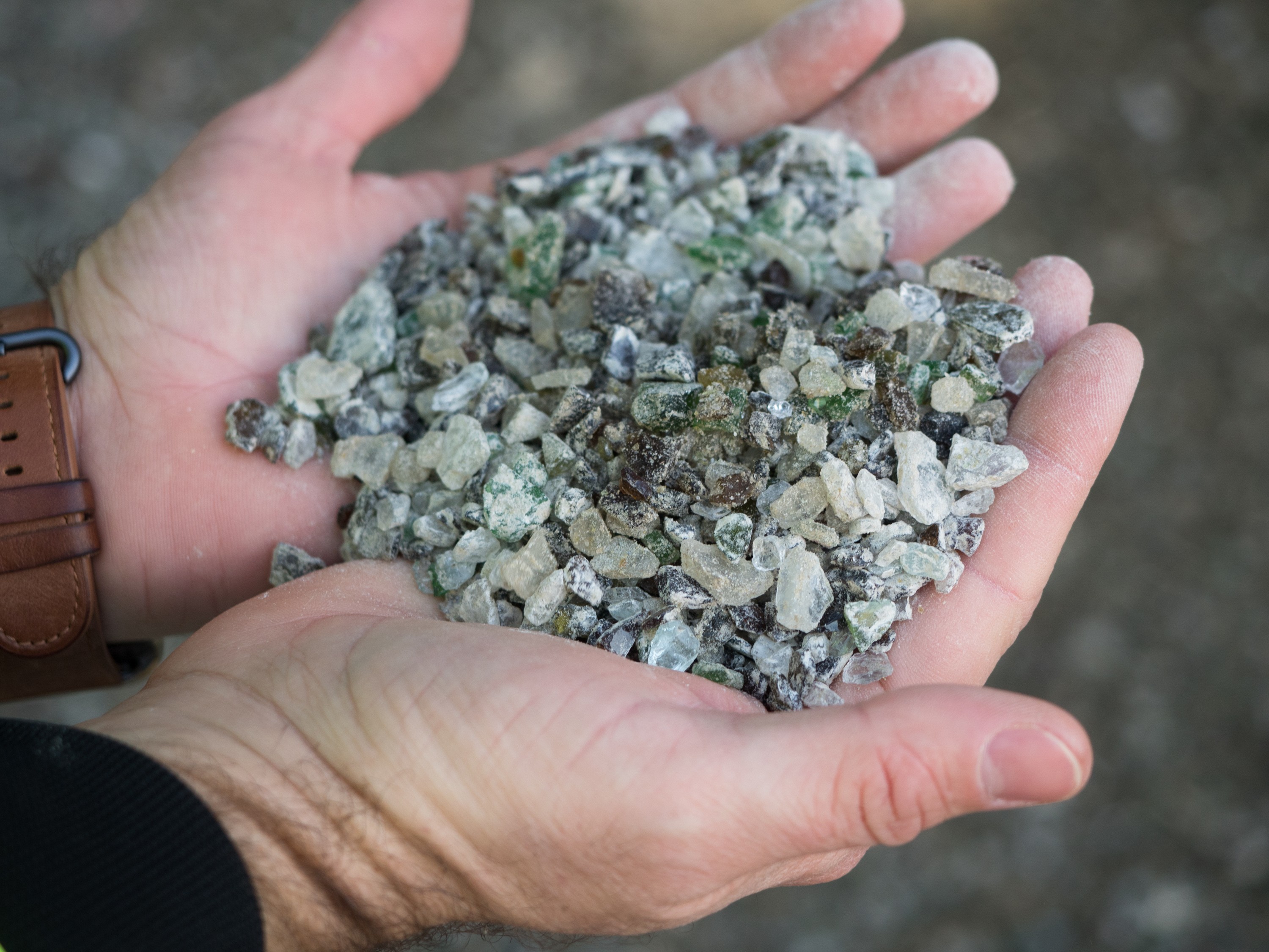 Most Local Glass Isn't Actually Recycled. Three Northern Virginia