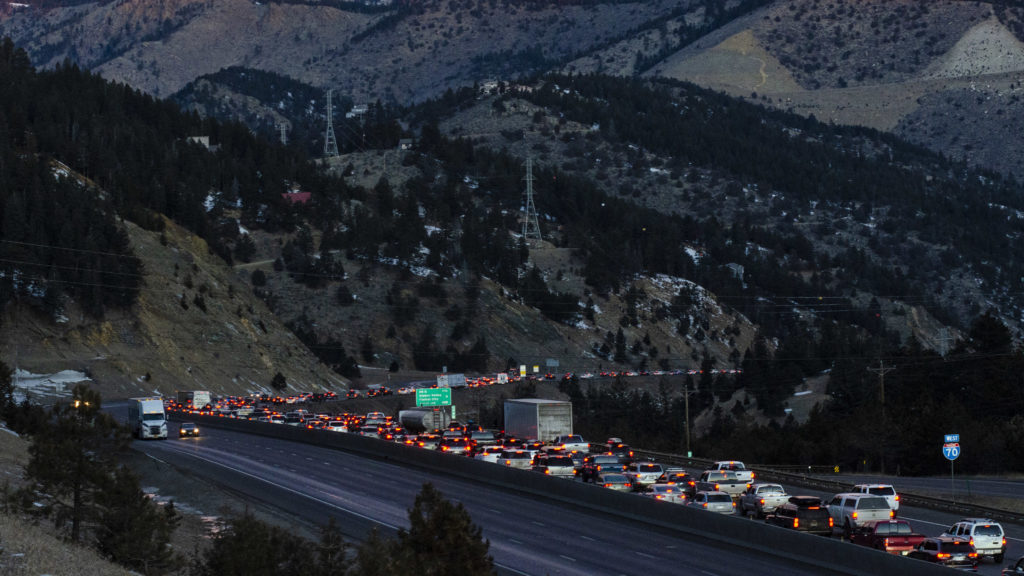 Colorado Tries To Get Skiers Out Of Cars And Onto Buses To Tamp Down