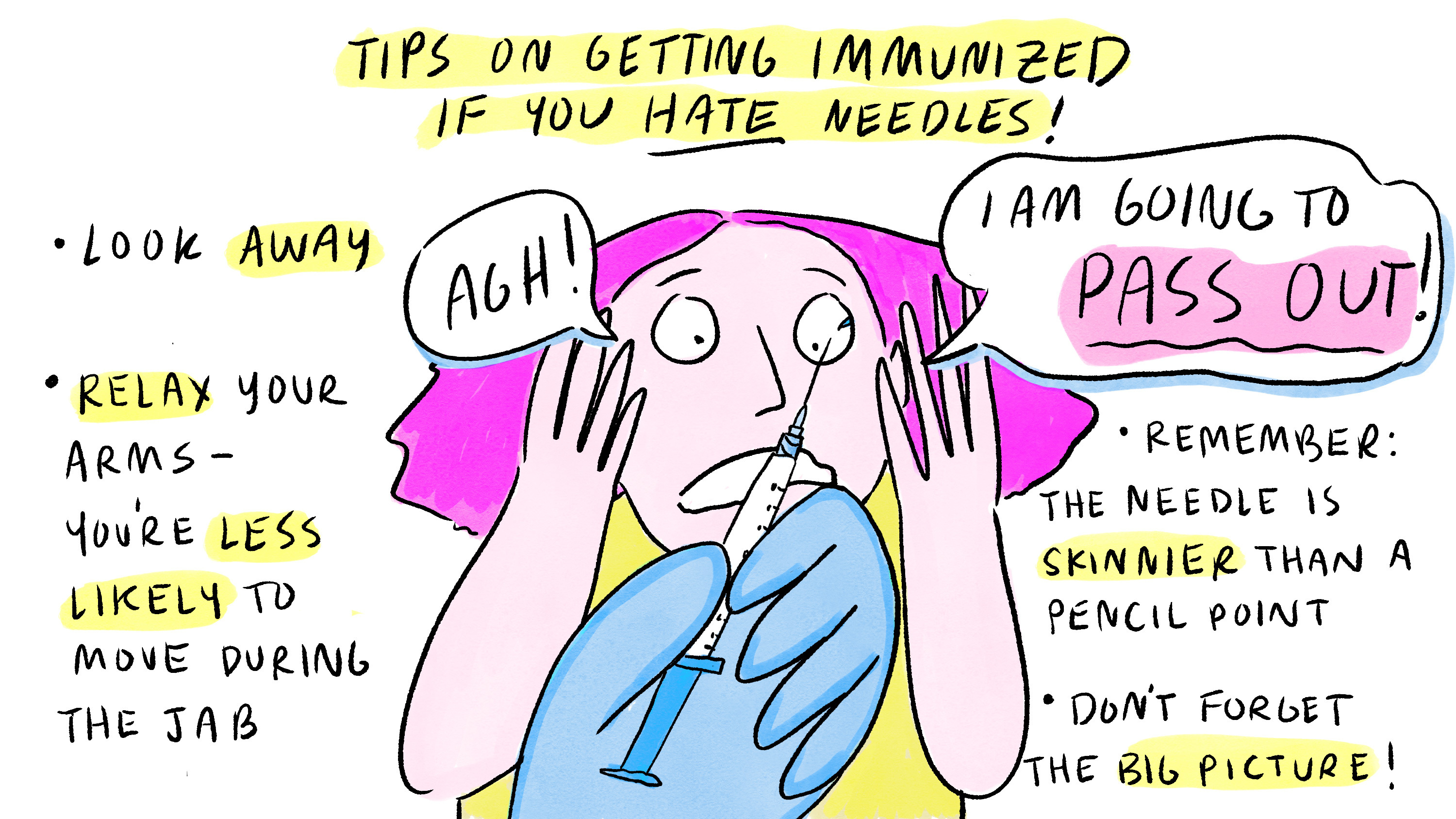 Coronavirus FAQ I'm Afraid Of Needles. Does The COVID19 Vaccine Hurt