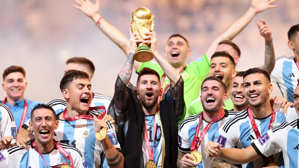 Finally. Lionel Messi leads Argentina over France to win a World
