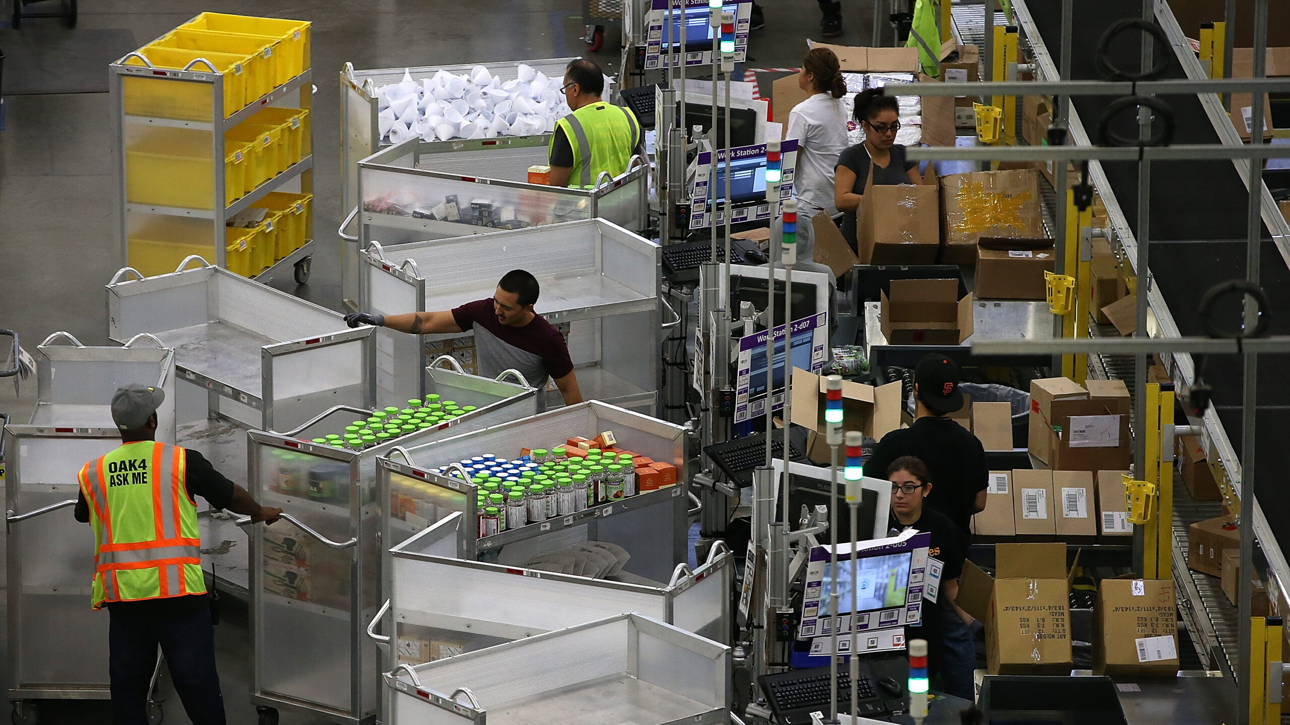 Behind your speedy Amazon delivery are serious hazards for workers, government finds WAMU