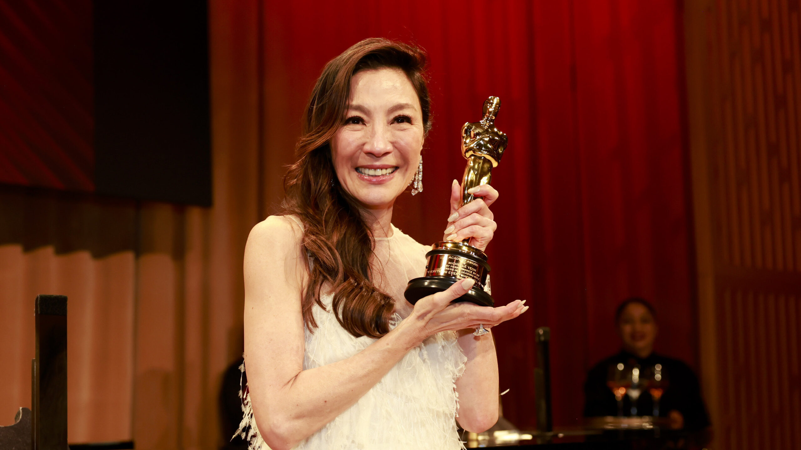 A major South Korean broadcaster omitted 'ladies' from Michelle Yeoh's
