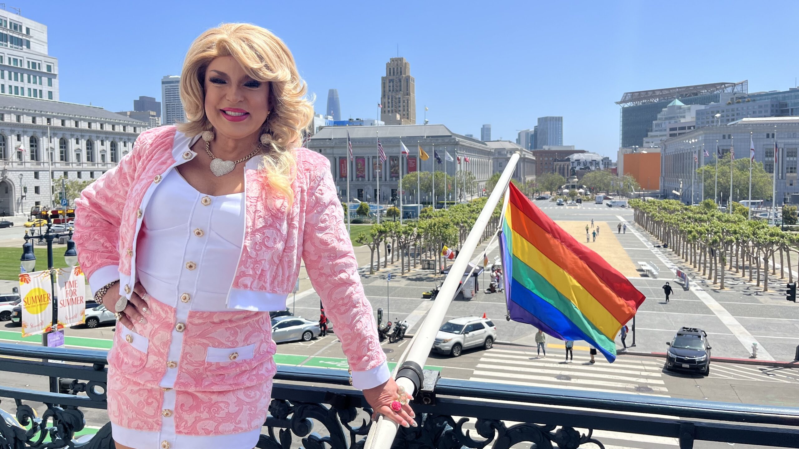 Nation's first 'drag laureate,' kicks off Pride in San Francisco WAMU