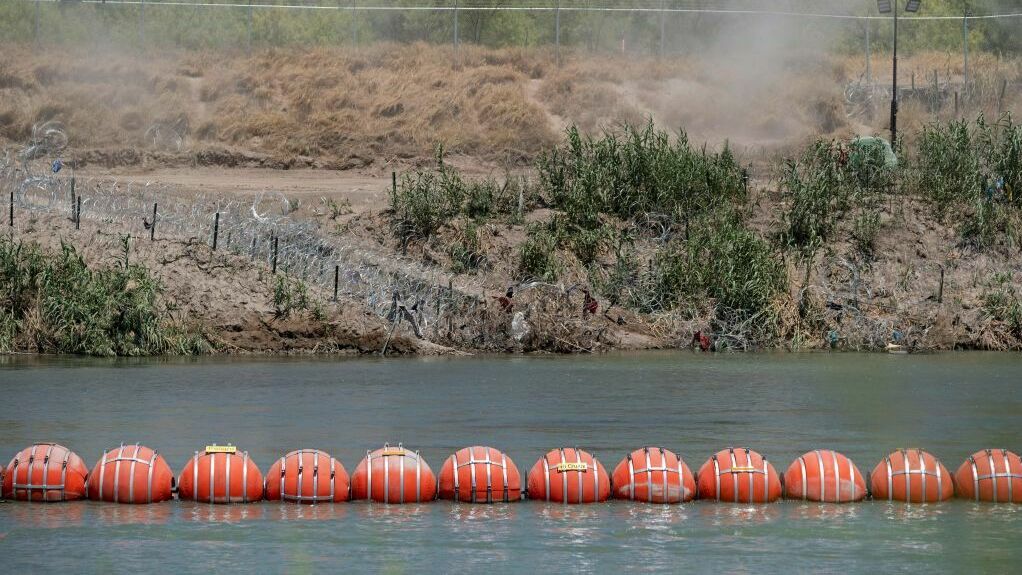 The floating border barrier in the Rio Grande must be removed, a ...