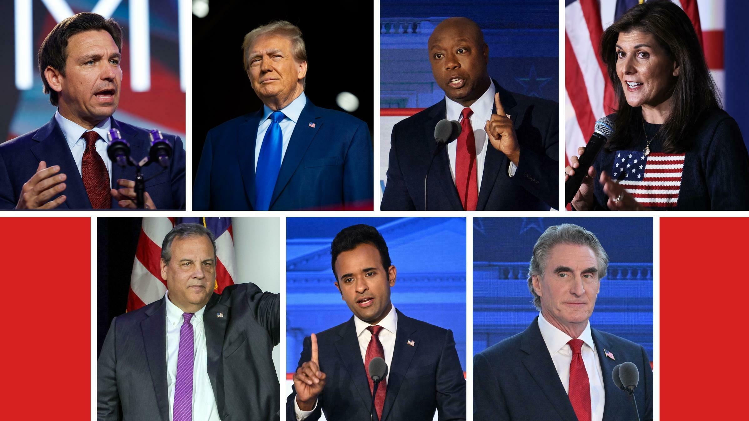 Where the Republican presidential candidates stand on climate change WAMU