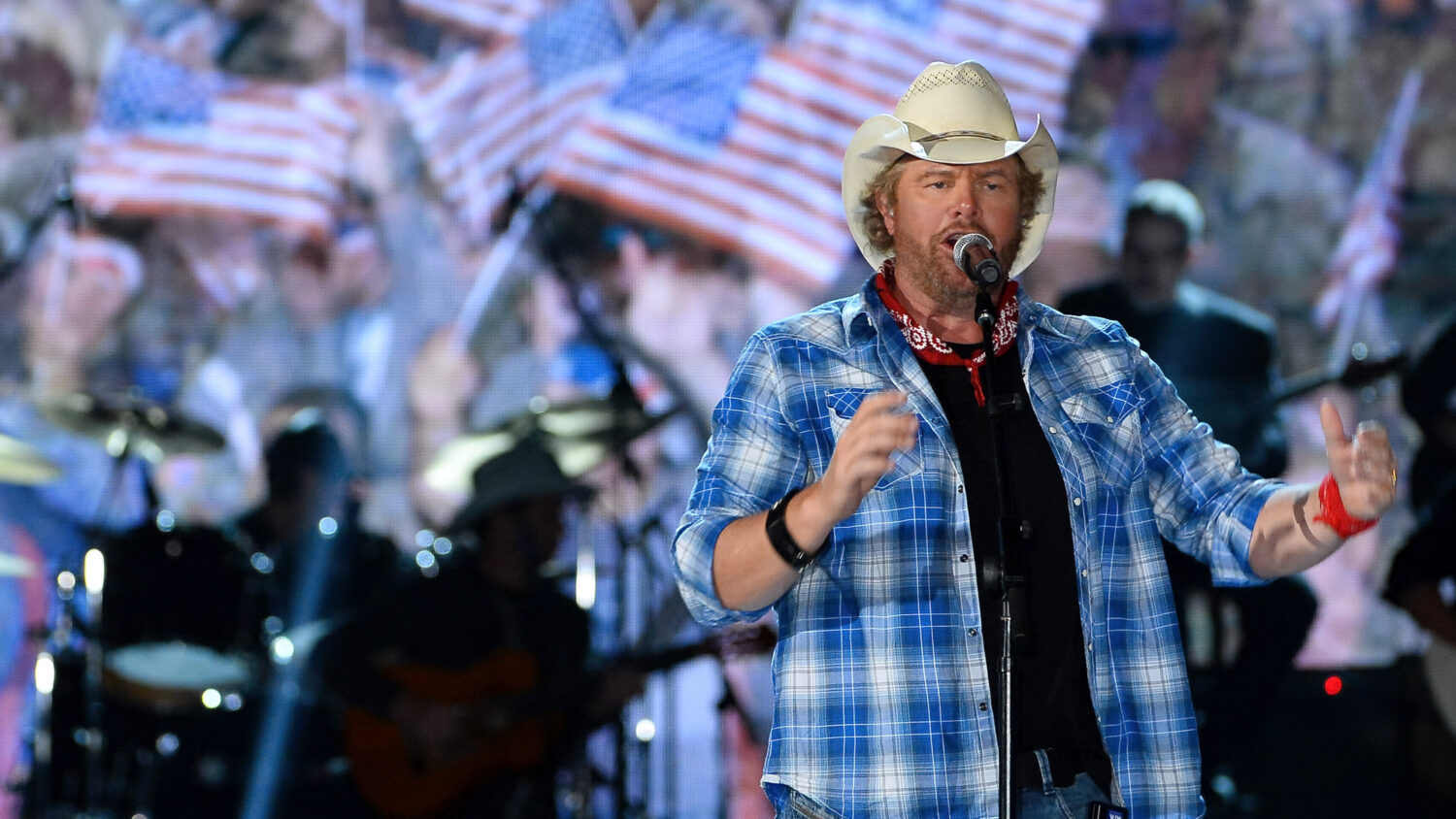 Toby Keith's 'Courtesy of the Red, White and Blue' lives on in MAGA country | WAMU