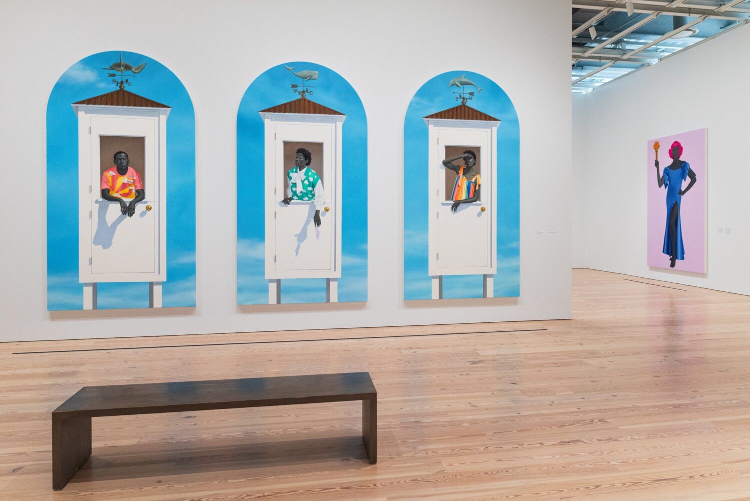 Artist Amy Sherald has canceled her upcoming show at the