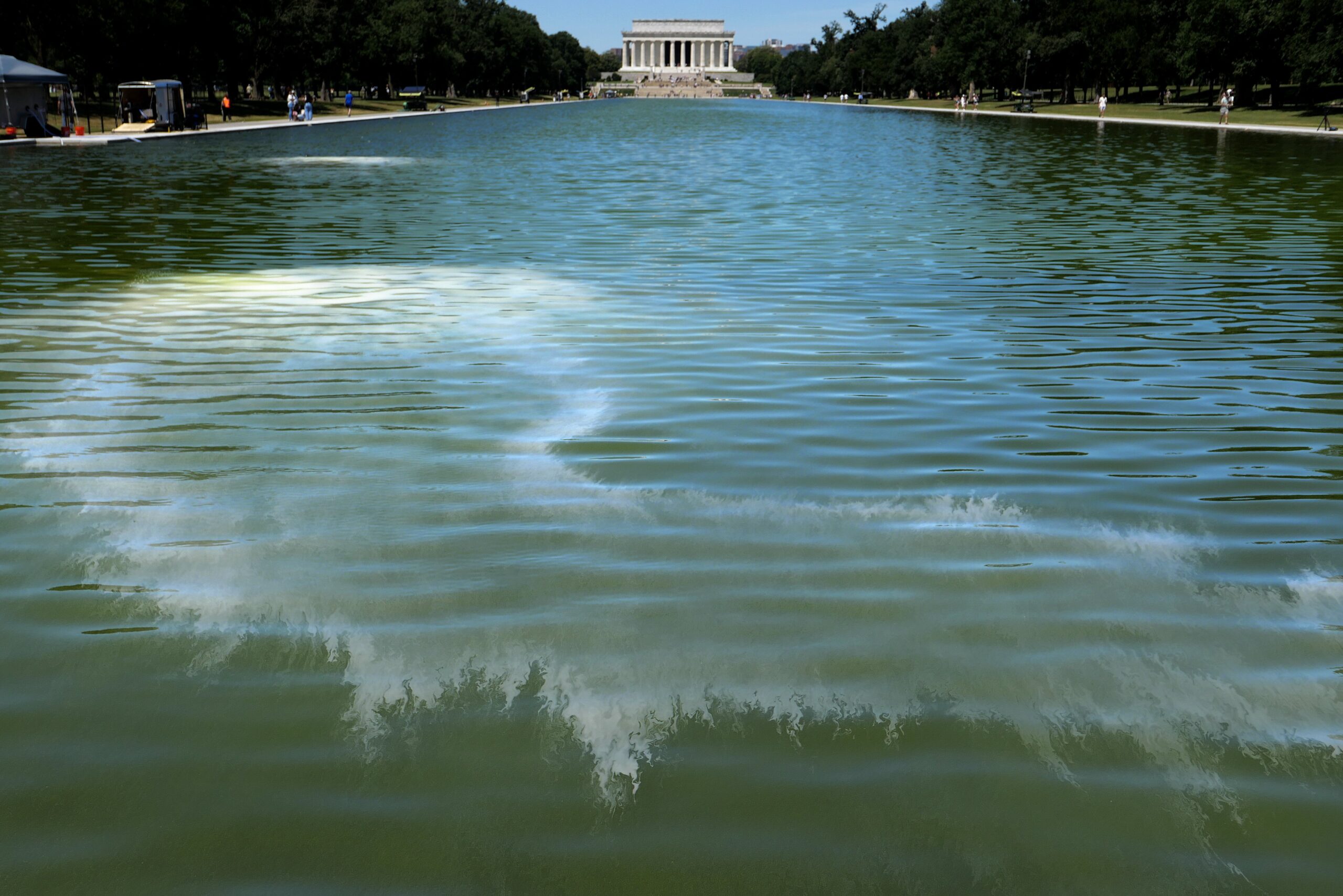 Algae clouded Trump’s vision for the Reflecting Pool. But scientists aren’t surprised episode artwork