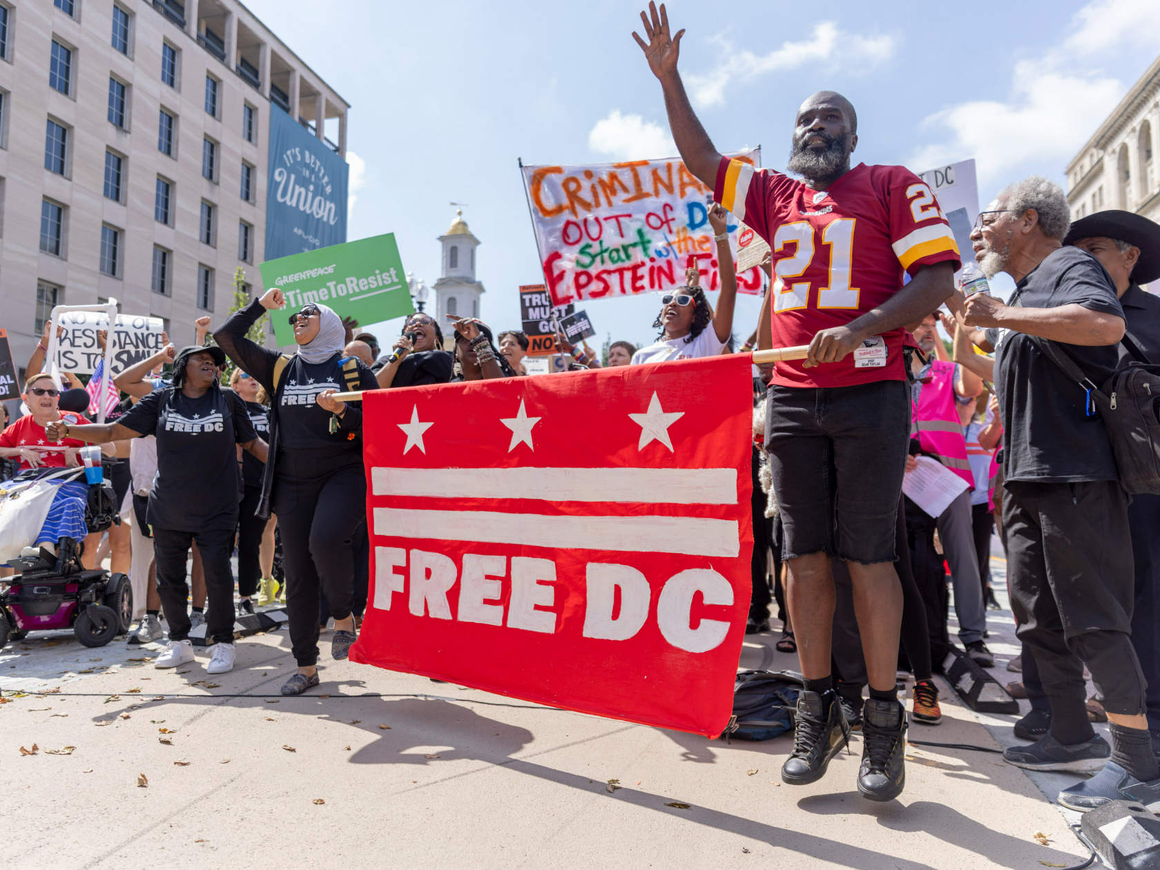 'We grow more united': Free DC Executive Director on the 1-year anniversary of the National Guard deployment