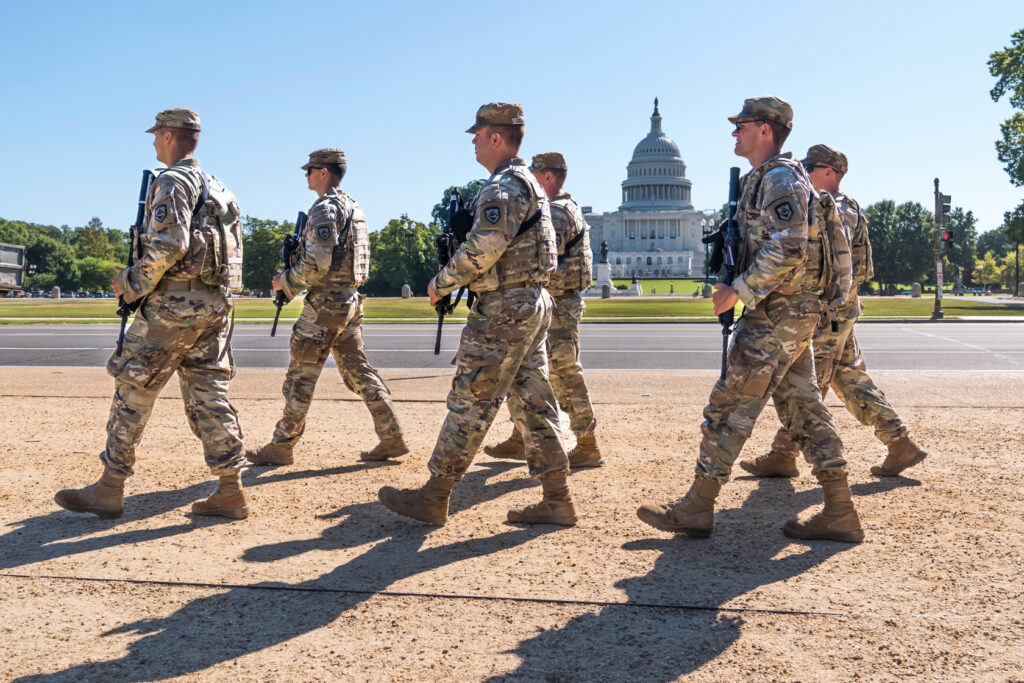 One year of the National Guard in D.C.