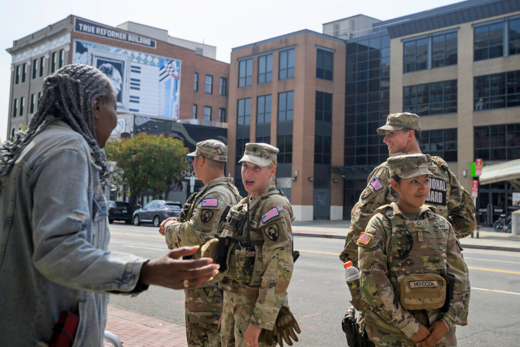 How is the National Guard deployment changing D.C. politics?