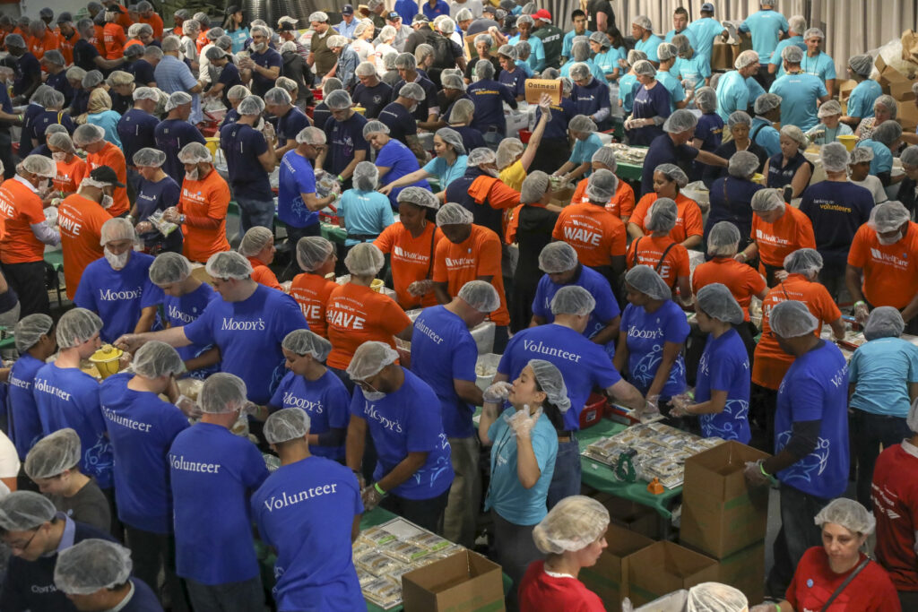 On 9/11 day of service, thousands of volunteers are expected to pack meals for D.C. area families in need