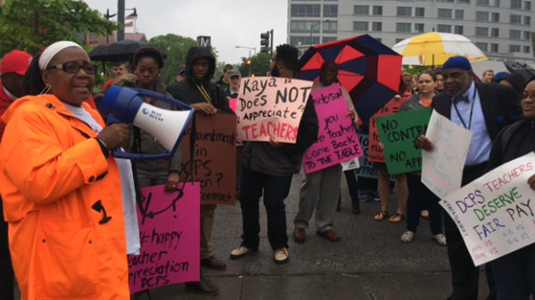 Are DCPS Teachers Due For A Bigger Raise? Negotiations Fuels Protest | WAMU